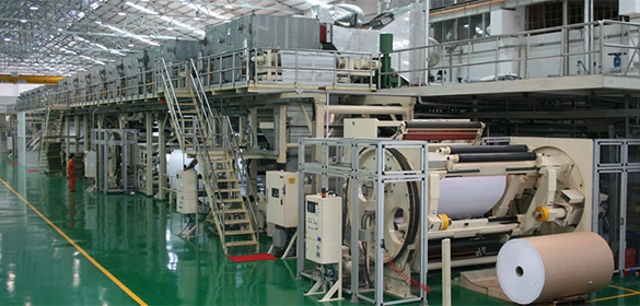 Machine d'enduction pour papier